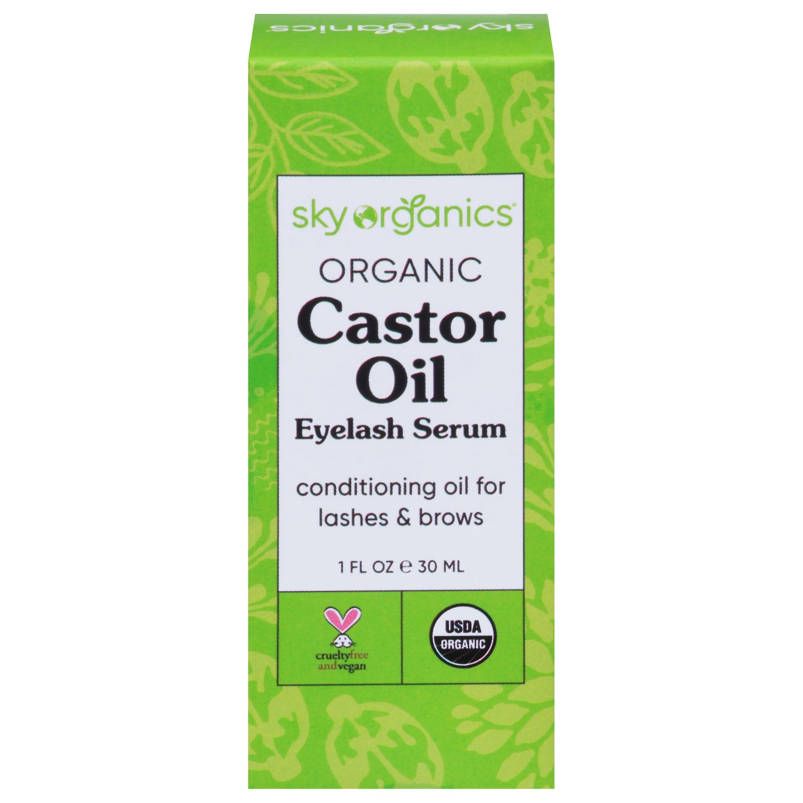Sky Organics - Castor Oil Eyelsh Srm - 1 Each 1-1 Fz - GreatEagleInc