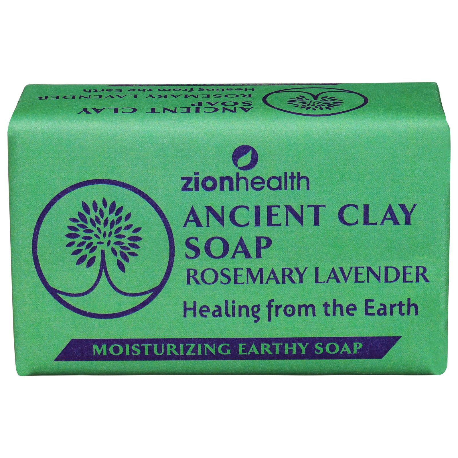 Zion Health - Ancnt Cly Soap Rsmry Lvnd - 1 Each - 6 Oz - GreatEagleInc