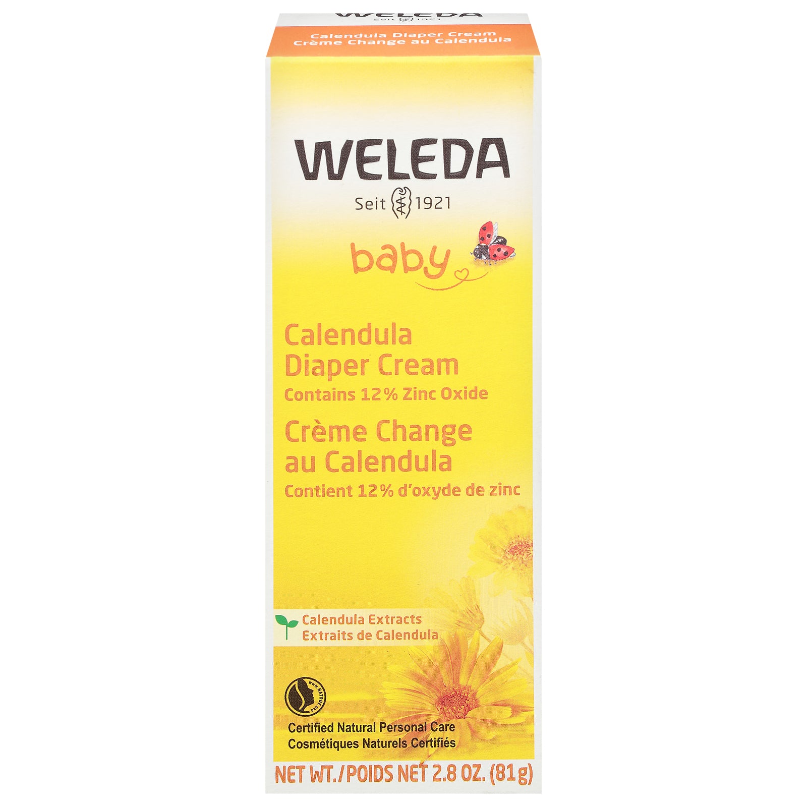 Weleda - Diaper Cream Calendula - 1 Each 1-2.8 Oz - GreatEagleInc