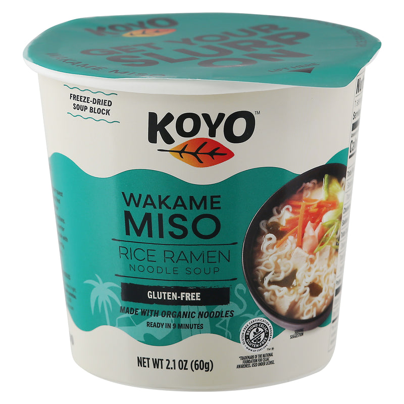 Koyo - Ramen Wakame Miso - Case Of 6-2.1 Oz