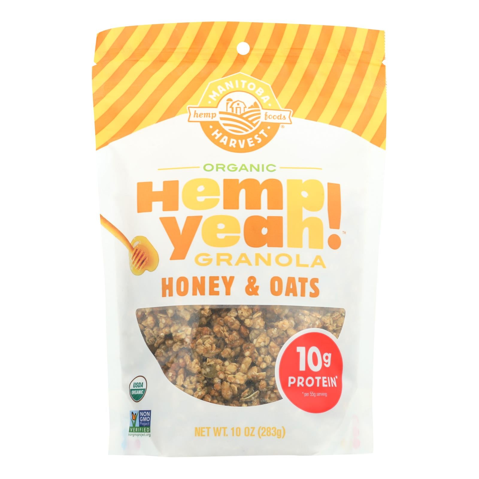 Manitoba Harvest - Granola Hemp Hny/oats - Case Of 6 - 10 Oz - GreatEagleInc