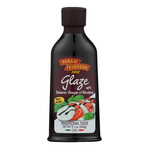 Monari Federzoni Glaze With Balsamic Vinegar Of Modena - Case Of 6 - 9.1 Fl Oz. - GreatEagleInc