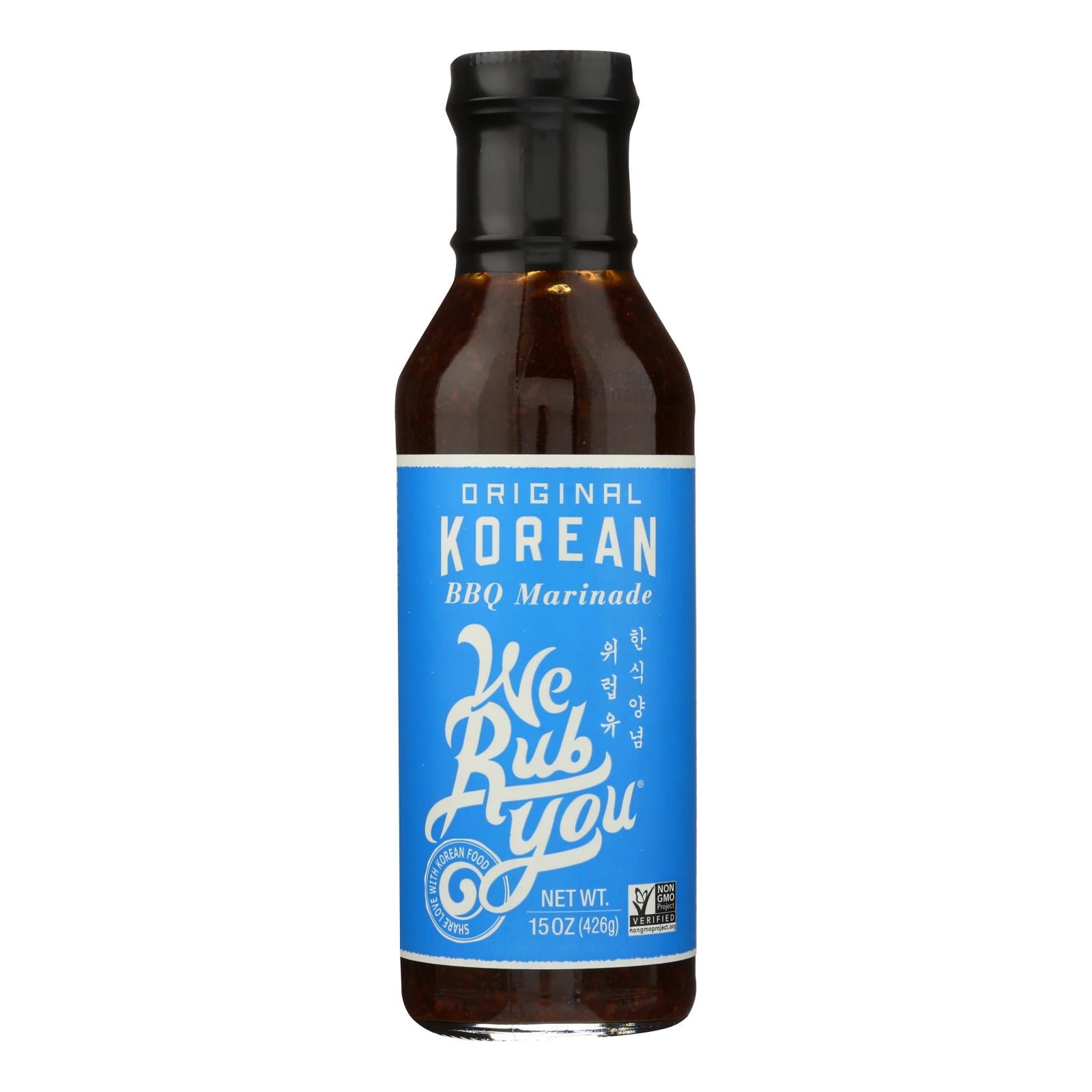 We Love You - Kor Bbq Sauce & Mrnde Original - Case Of 6-15 Oz - Home & Garden
