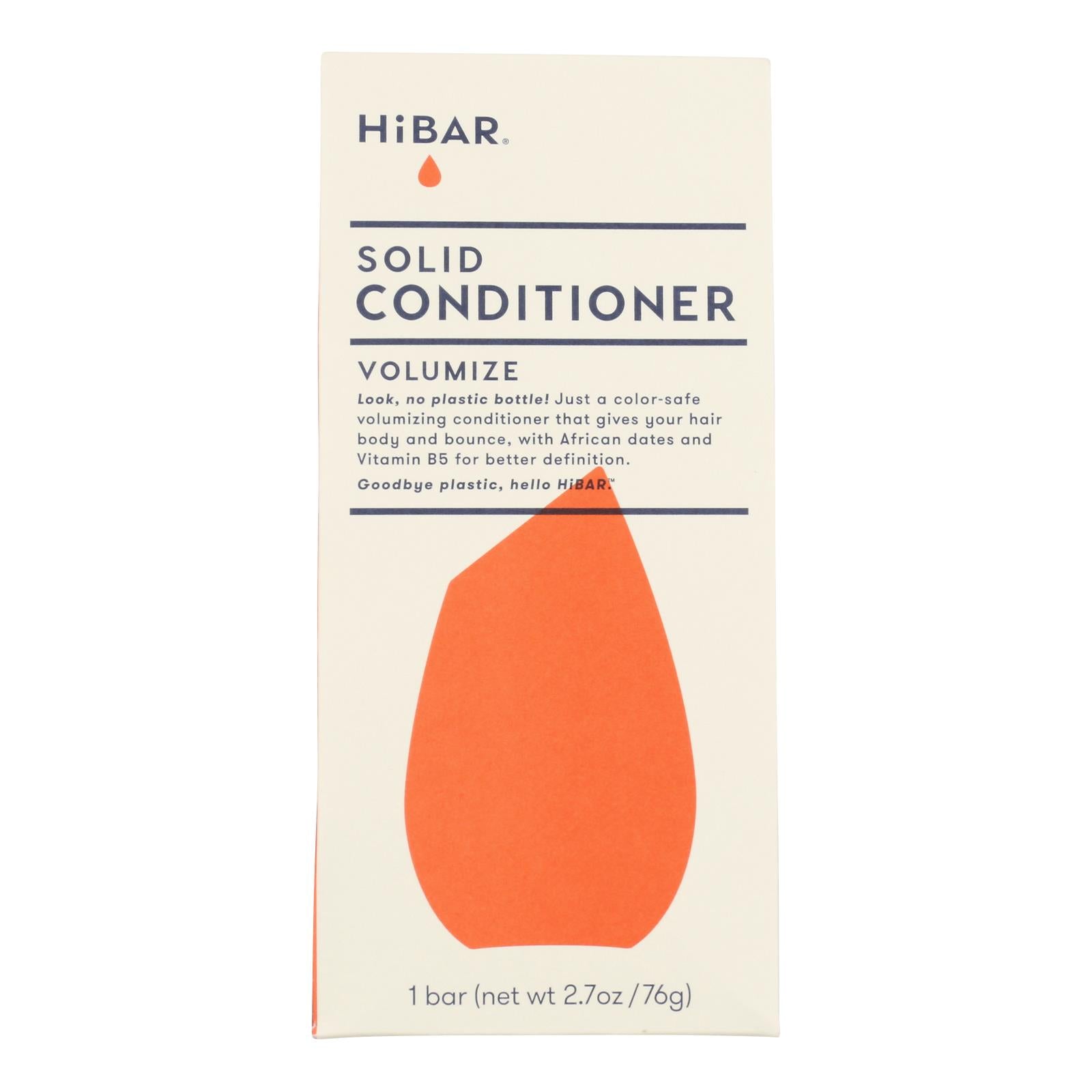 Hibar Inc - Conditioner Solid Volumize - 1 Each -2.7 Oz - GreatEagleInc