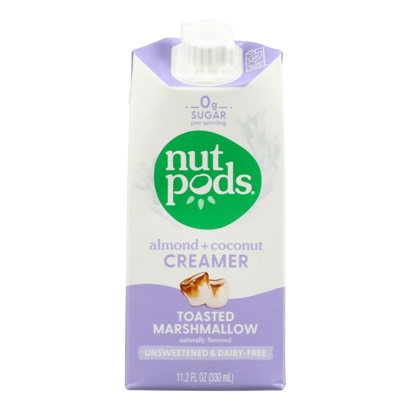 Nutpods - Creamer Df Uns Toasted Mrshm - Case Of 12-11.2 Fz - GreatEagleInc