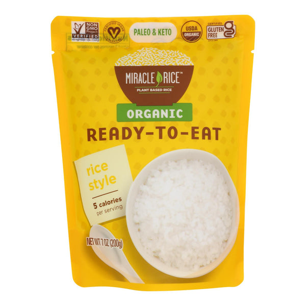 Miracle Noodle - Rte Meal Rice Style - Case Of 6-7 Oz - GreatEagleInc