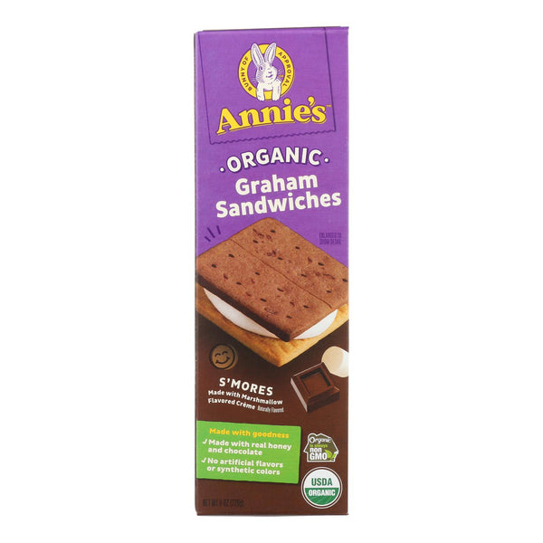Annie's Homegrown - Grm Sandwich Smores - Case Of 6-8 Oz - GreatEagleInc