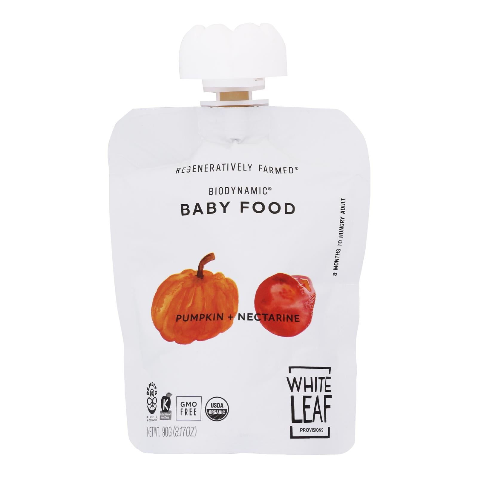 White Leaf Provisions - Bbyfd Pumpkin & Nctrine - Case Of 6-90 Grm - GreatEagleInc