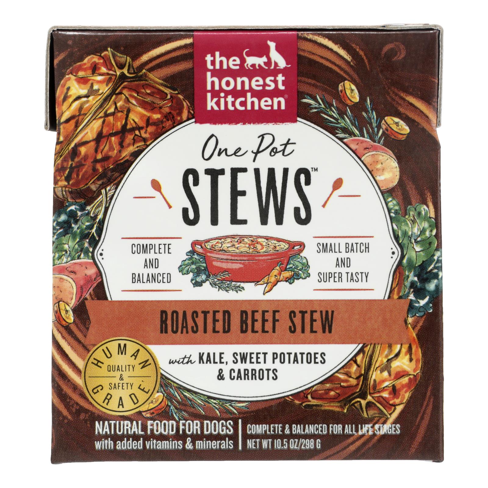 The Honest Kitchen - Dog Fd Stew Beef Kale - Case Of 6-10.5 Oz - GreatEagleInc