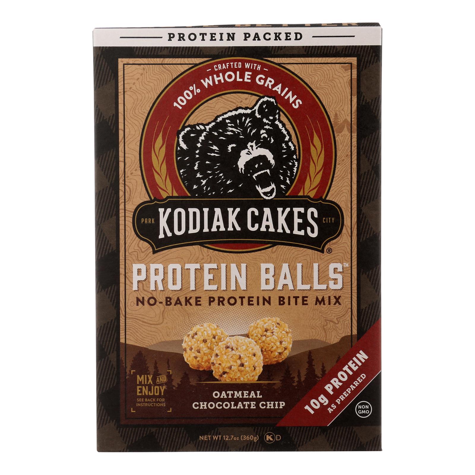 Kodiak Cakes - Protein Ball Mix Oat Cchp - Case Of 6-12.70 Oz - Home & Garden
