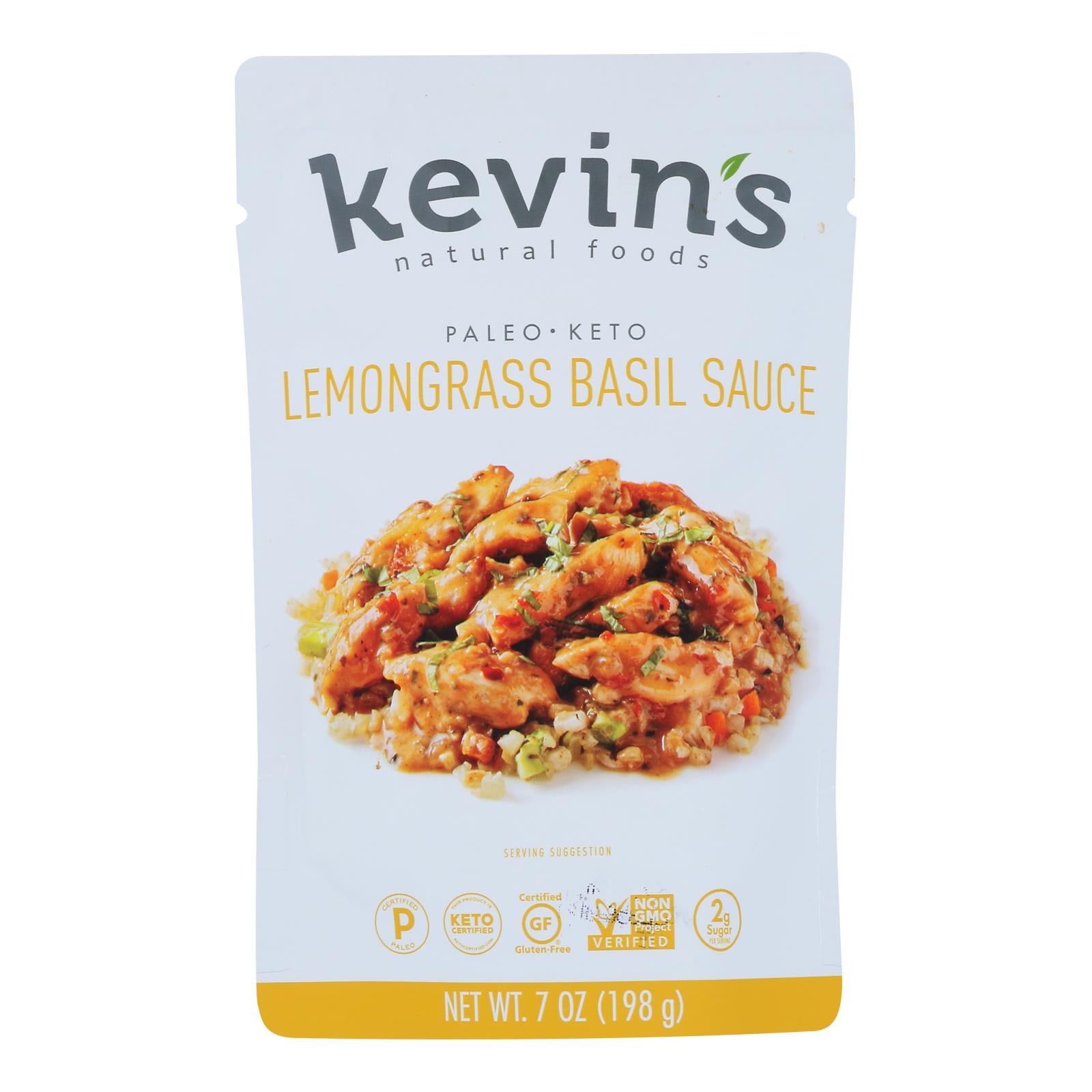 Kevin's Natural Foods - Sauce Lemongrass Basil - Case Of 12-7 Oz - GreatEagleInc