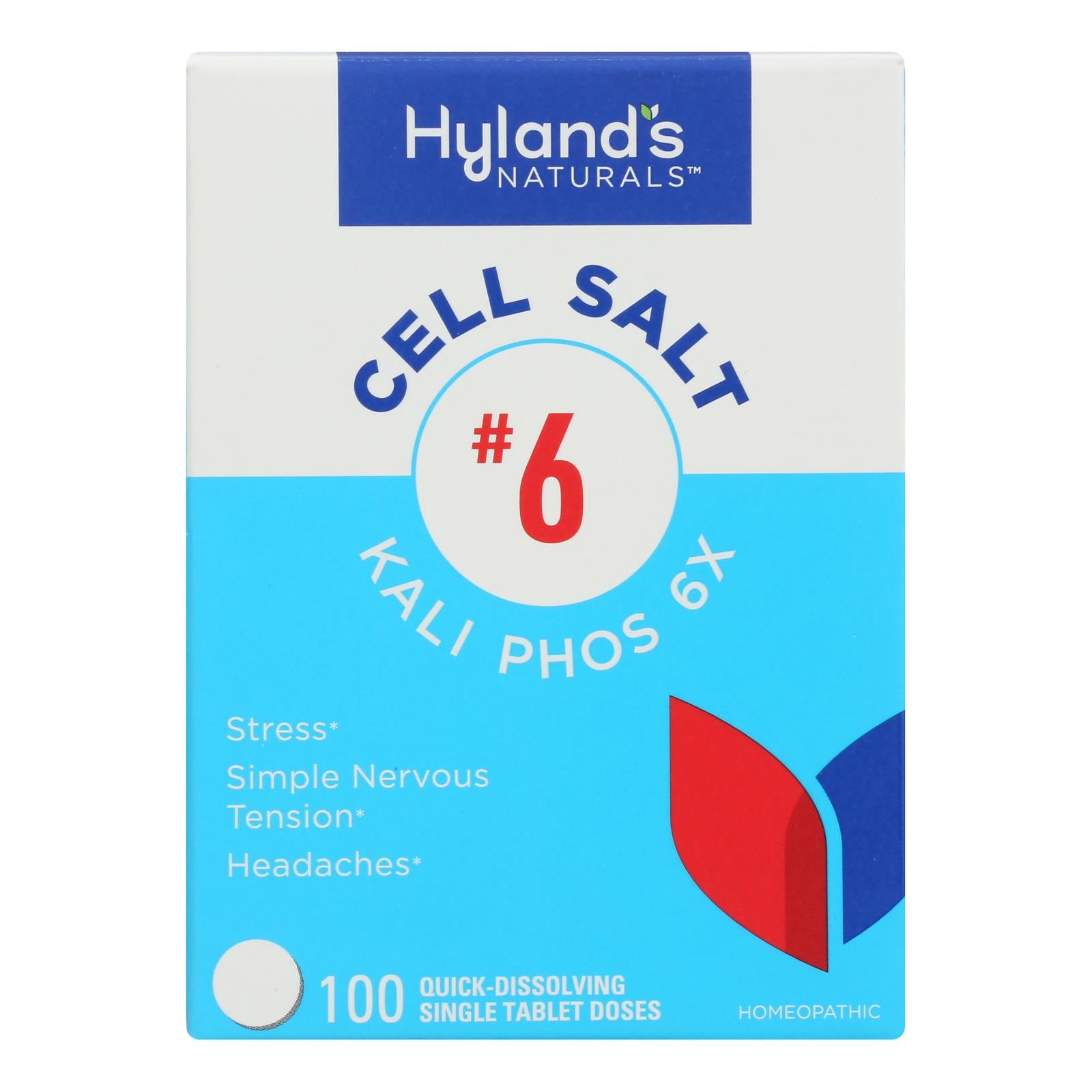 Hyland's - Kali Phos 6x Cell Salts - 1 Each-100 Tab - GreatEagleInc