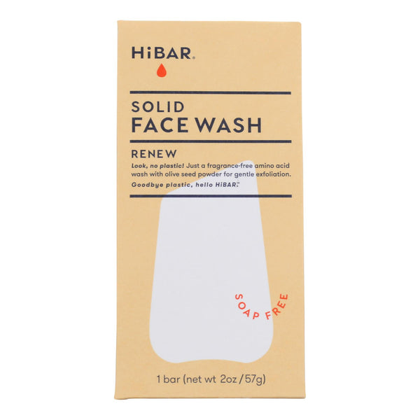 Hibar Inc - Face Wash Renew Solid - 1 Each-2 Oz - GreatEagleInc