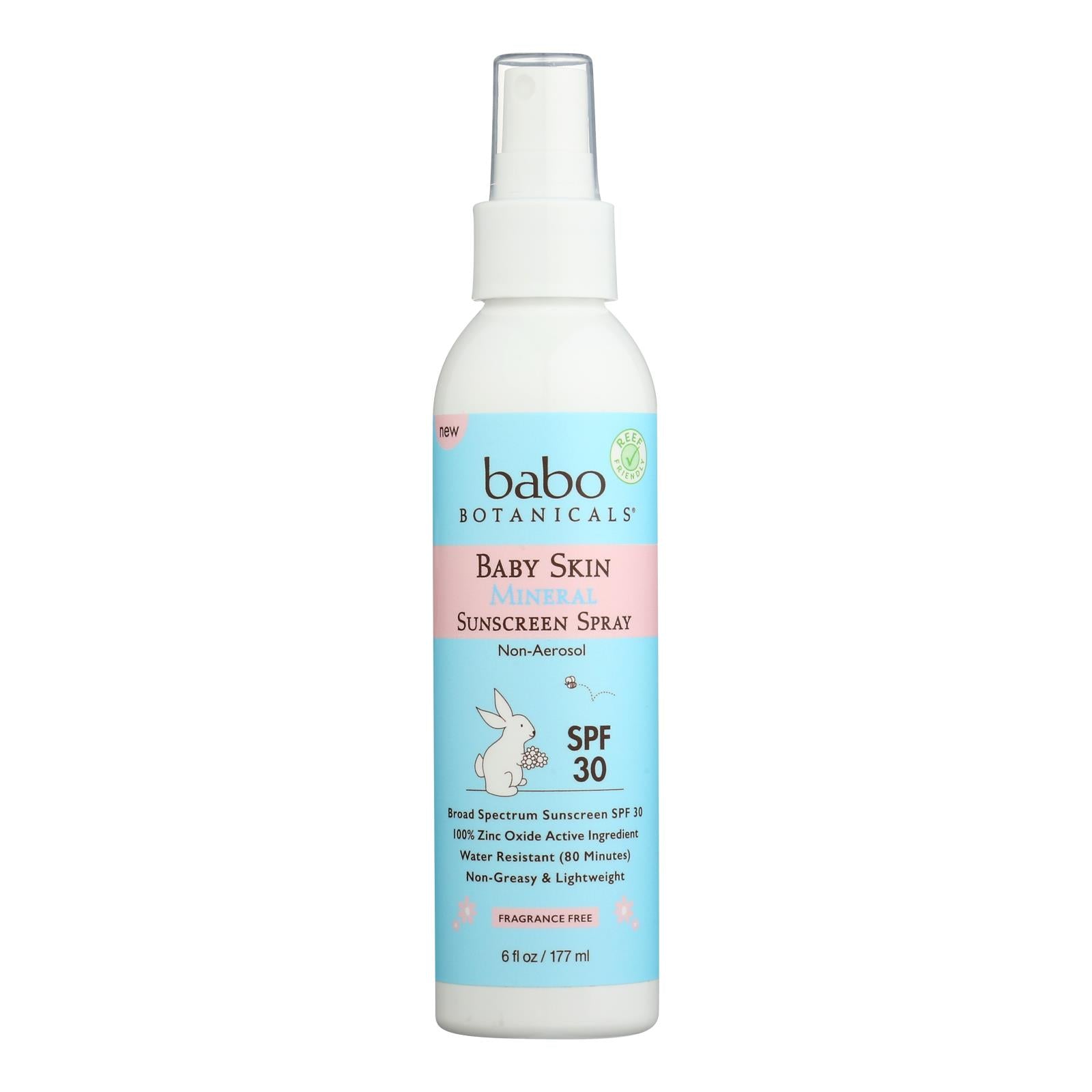 Babo Botanicals - Snscn Spf 30 Bby Skn Spry - 1 Each-6 Oz - GreatEagleInc