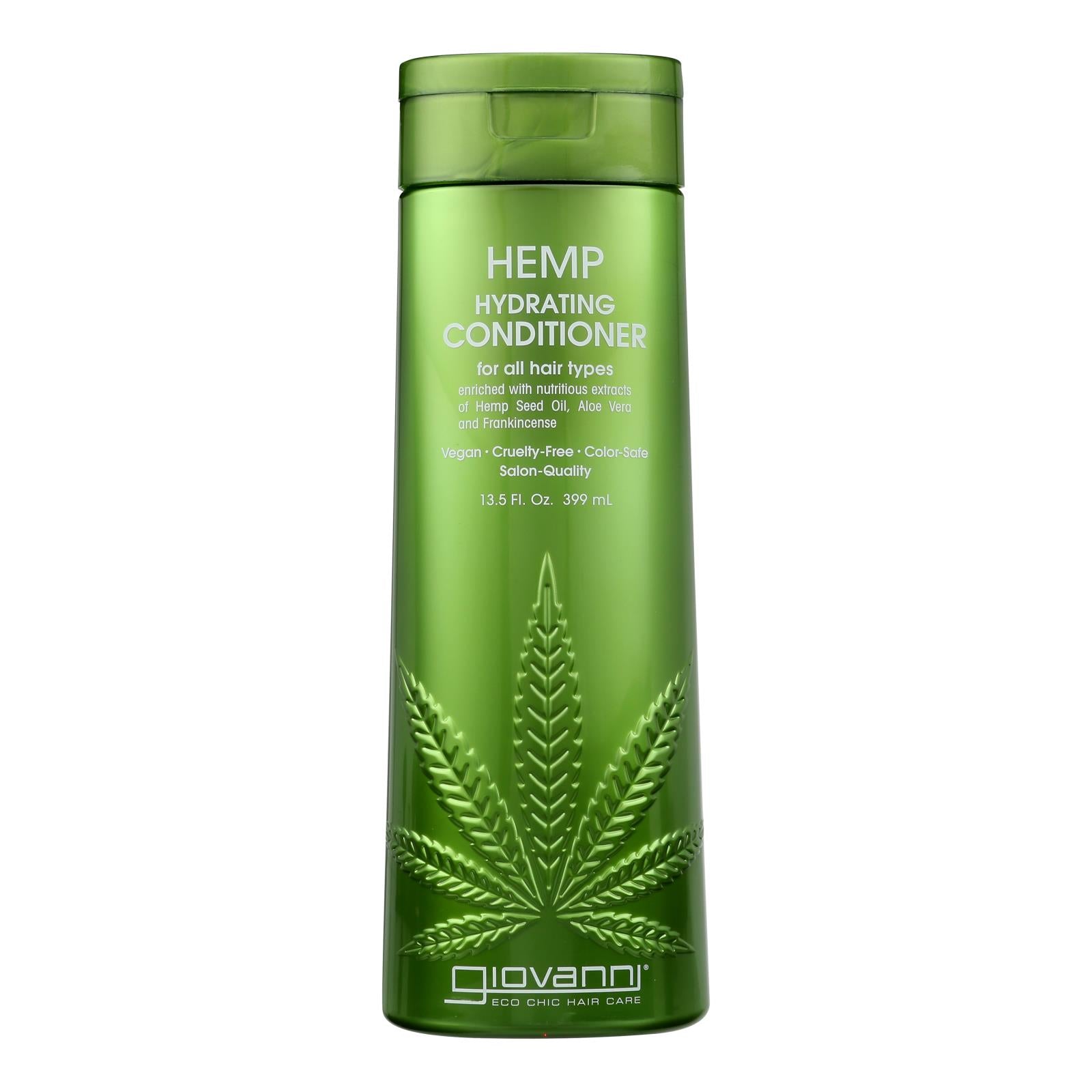 Giovanni Hair Care Products - Hemp Conditioner Hydrating - 1 Each-13.5 Fz - GreatEagleInc