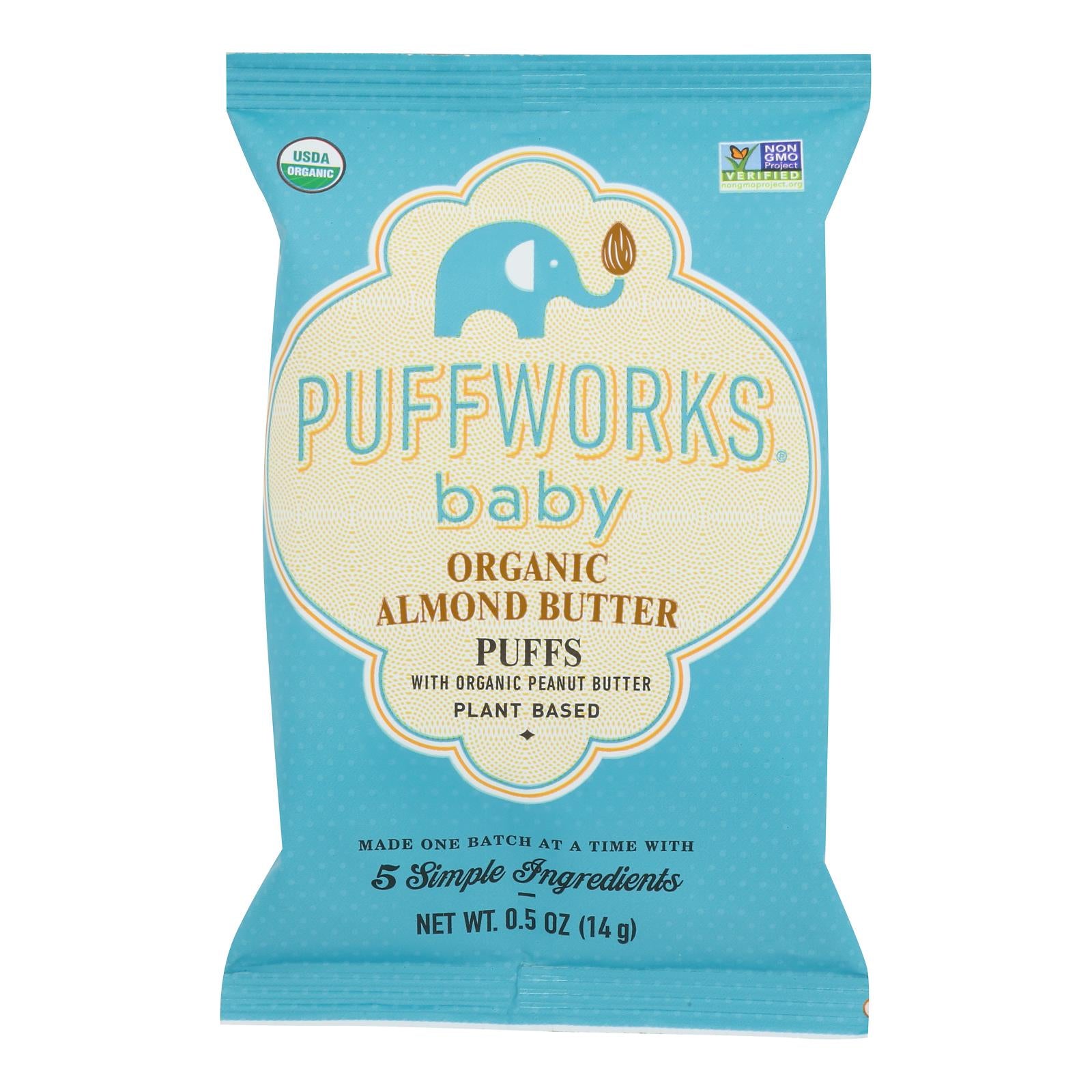 Puffworks - Puff Baby Almnd Bttr - Case Of 6-.5 Oz - GreatEagleInc