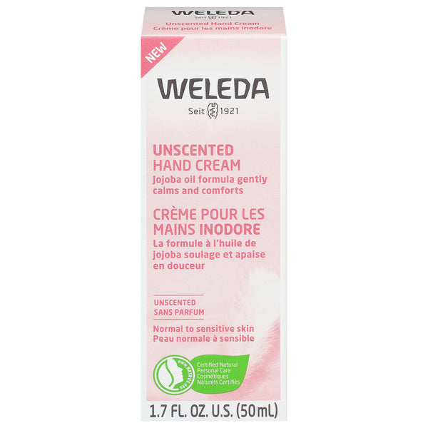 Weleda - Cream Hand Unscented - 1 Each-1.7 Fz - GreatEagleInc