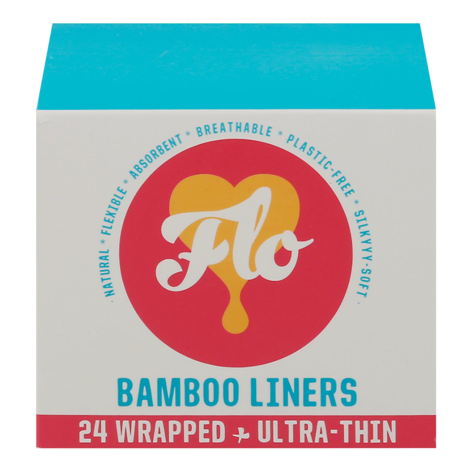 Flo - Liners Bamboo Wrpped 24pk - Case Of 12-24 Count - GreatEagleInc