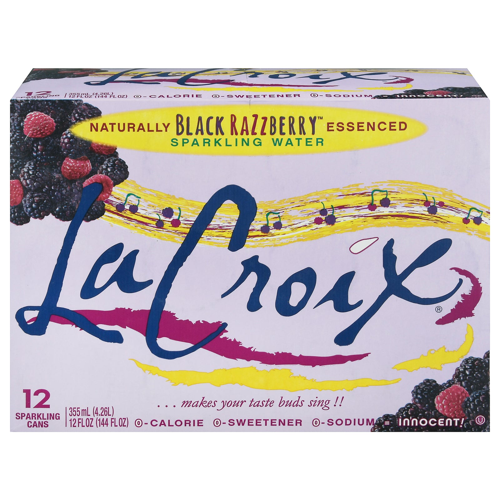 Lacroix - Sparkling Water Black Rzzlbrry - Case Of 2-12/12 Fz - GreatEagleInc