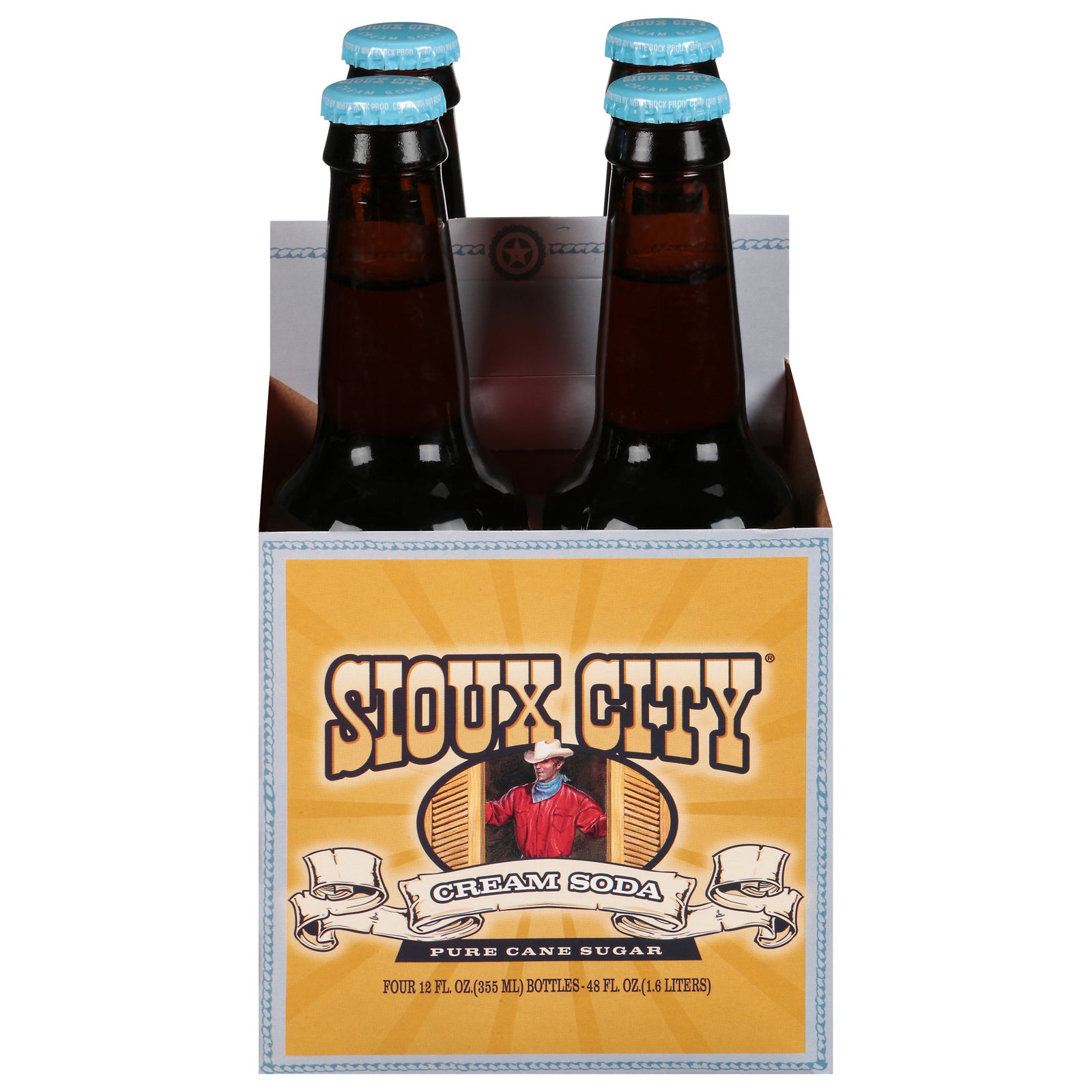 Sioux City Cream Soda - Case Of 6 - 4/12 Oz - GreatEagleInc