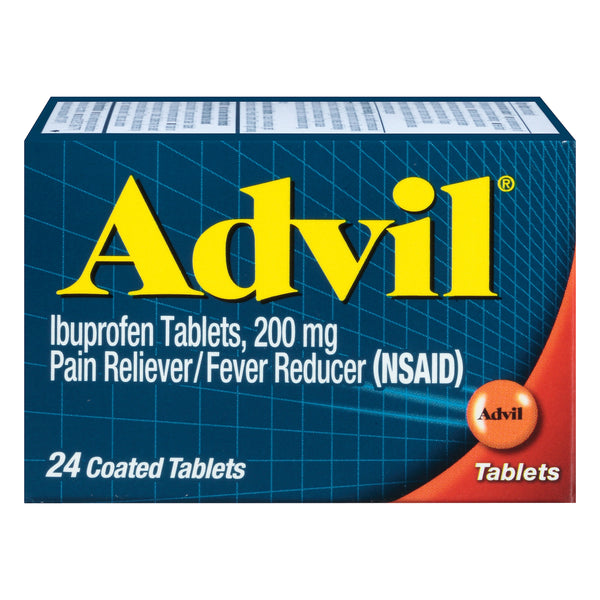 Advil - Pain Relf Ibuprofen 200mg - 1 Each-24 Tab - GreatEagleInc