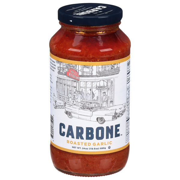Carbone - Sauce Roasted Garlic - Case Of 6-24 Oz - GreatEagleInc