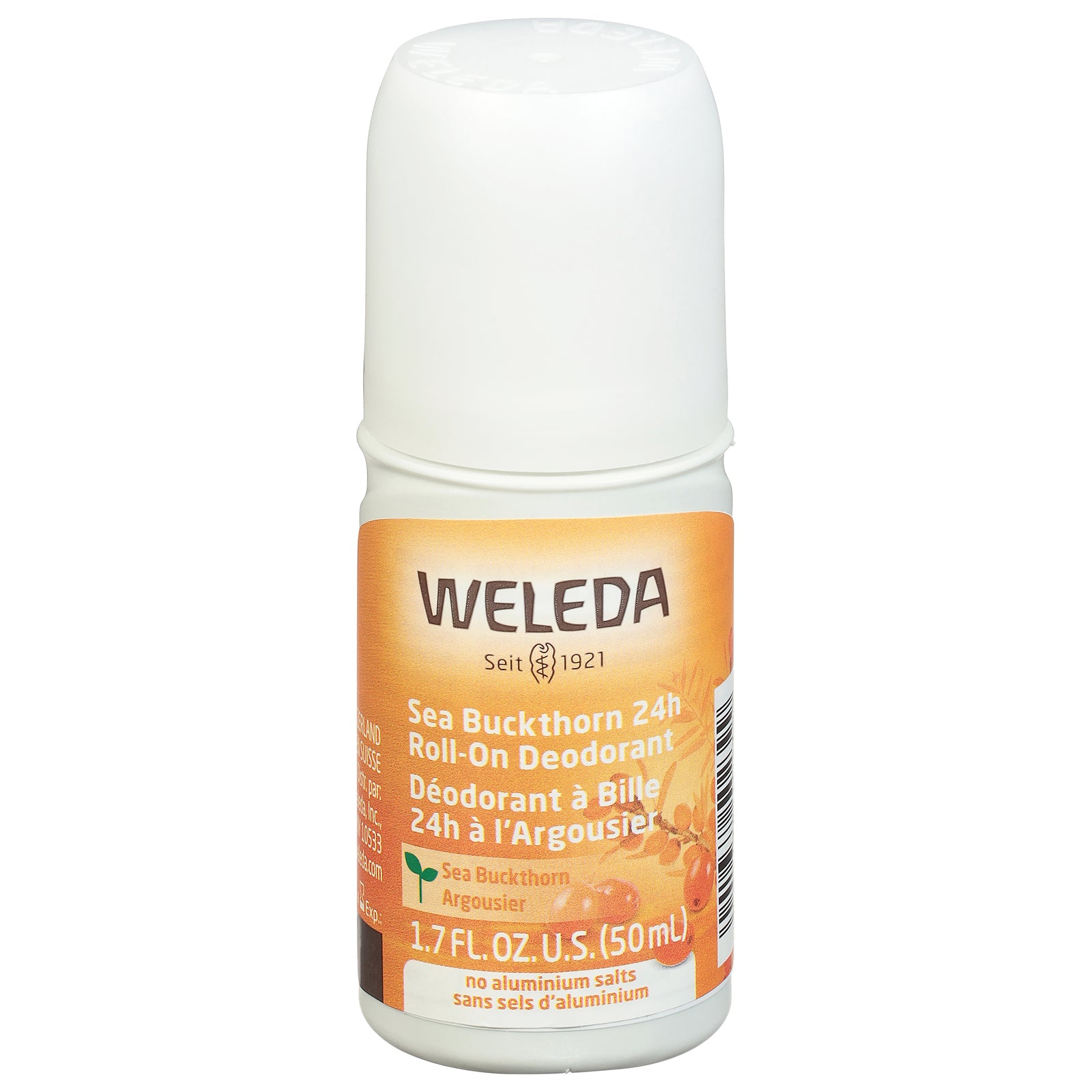 Weleda - Deodorant Roll On Sea Buckthrn - 1 Each - 1.7 Fz - GreatEagleInc