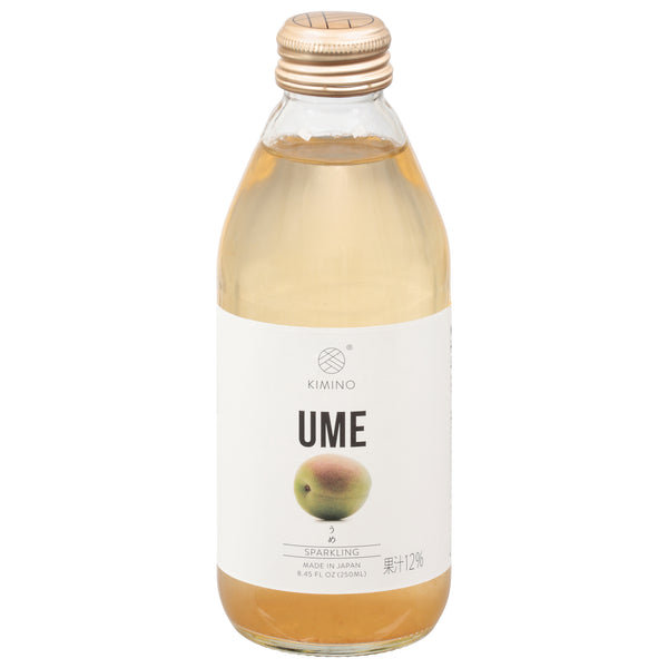 Kimino - Sparkling Ume Juice - Case Of 12 - 8.45 Fz - GreatEagleInc