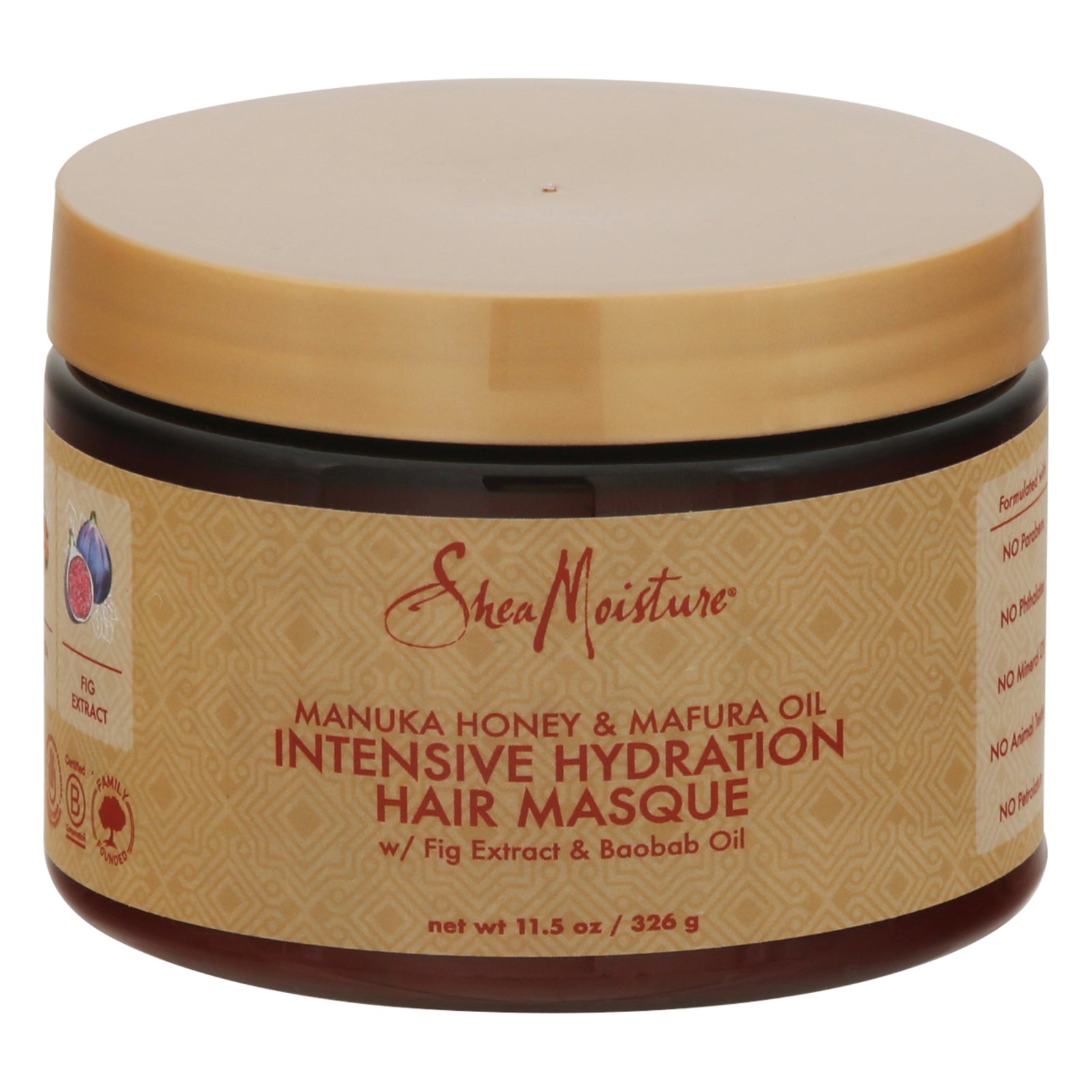 Shea Moisture - Hair Masque Mhmo - 1 Each -11.5 Oz - GreatEagleInc