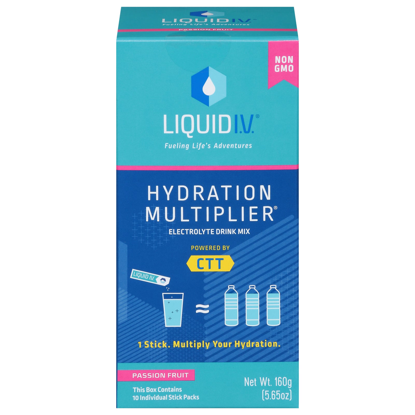 Liquid I.v. - Drink Mx Pasnfrt 10ct - 1 Each-5.65 Oz - Home & Garden
