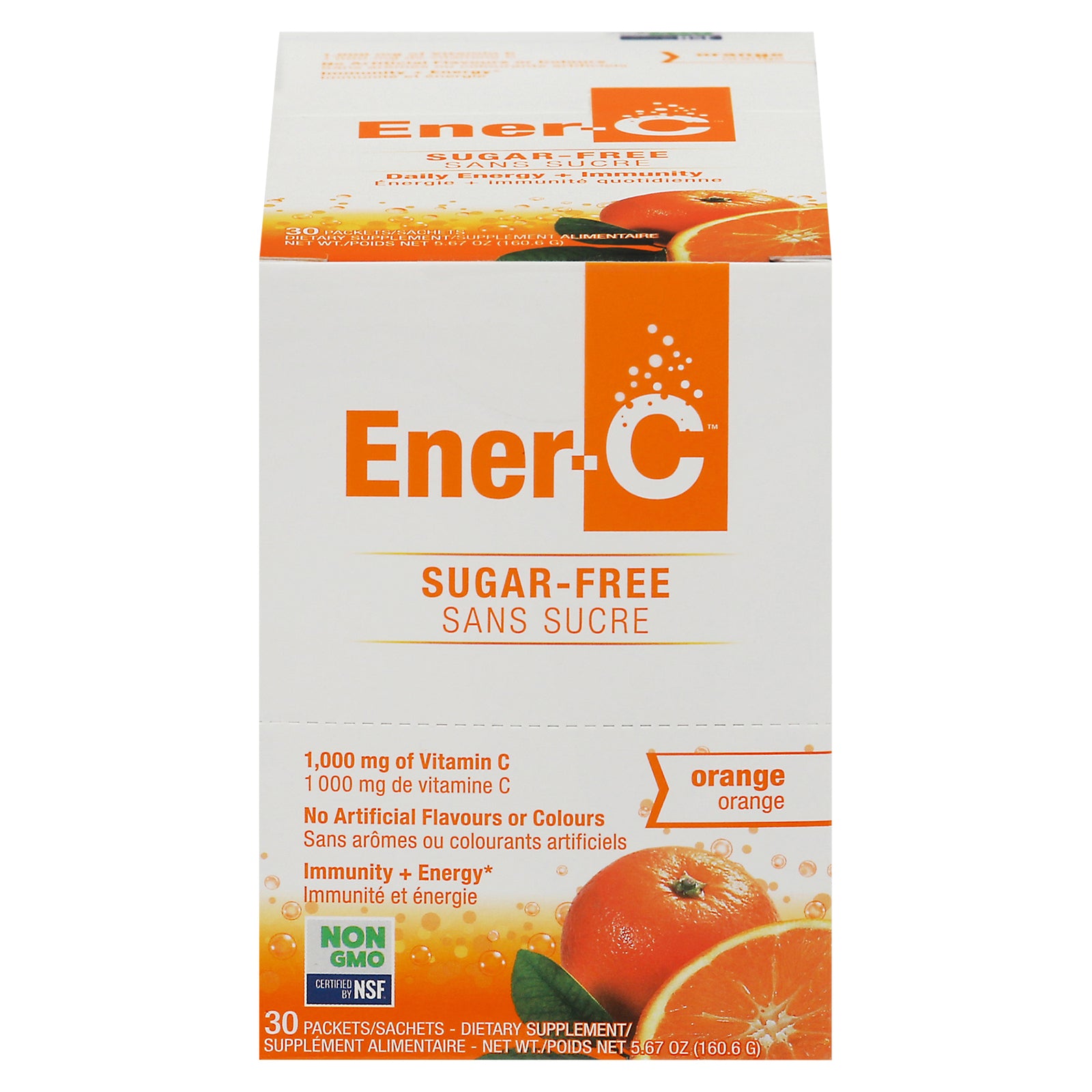 Ener-c - Ener-c Orange 1000mg Sugar Free - 1 Each-30 Pkt - GreatEagleInc
