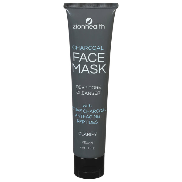 Zion Health - Face Mask Charcoal Adama - 1 Each - 4 Oz - Home & Garden