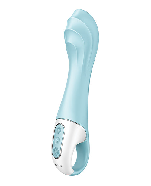 Satisfyer Air Pump Vibrator 5+ - Blue - GreatEagleInc