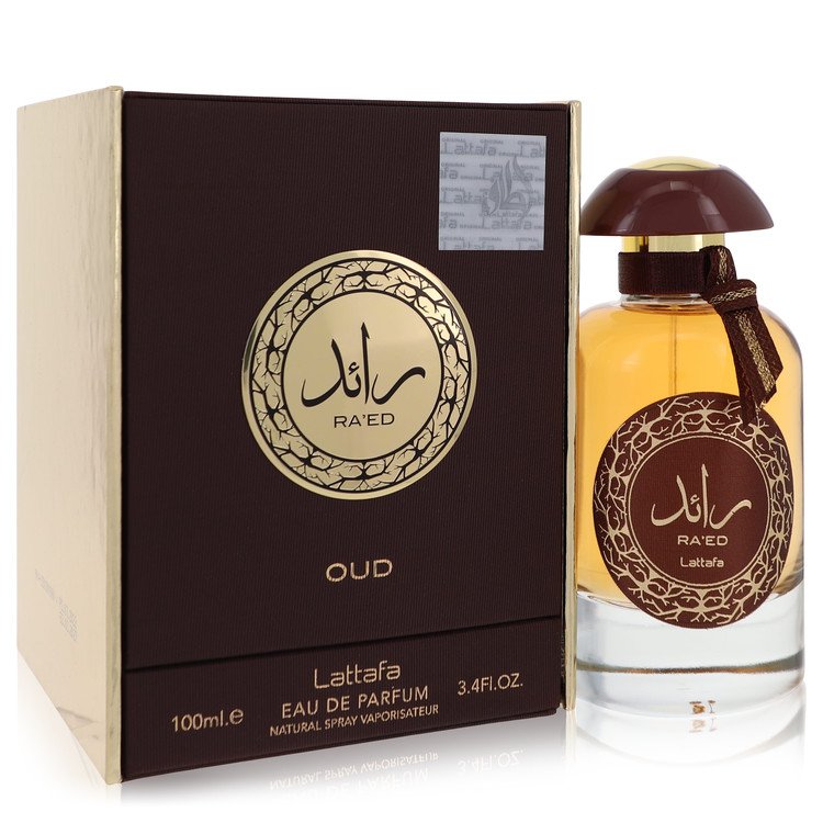 Raed Oud by Lattafa Eau De Parfum Spray (Unisex) 3.4 oz for Women Default Title