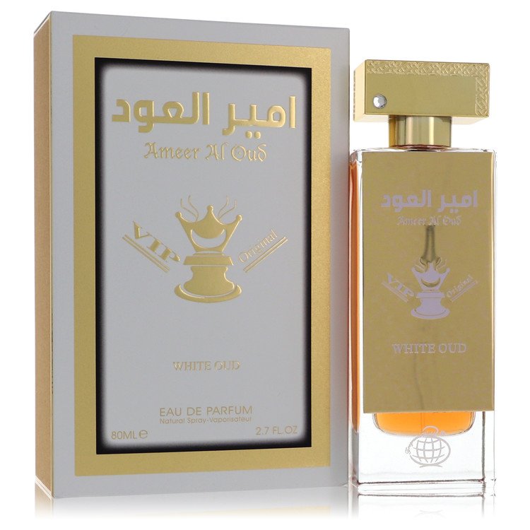 Ameer Al Oud Vip Original White Oud by Fragrance World Eau De Parfum Spray (Unisex) 2.7 oz for Men Default Title
