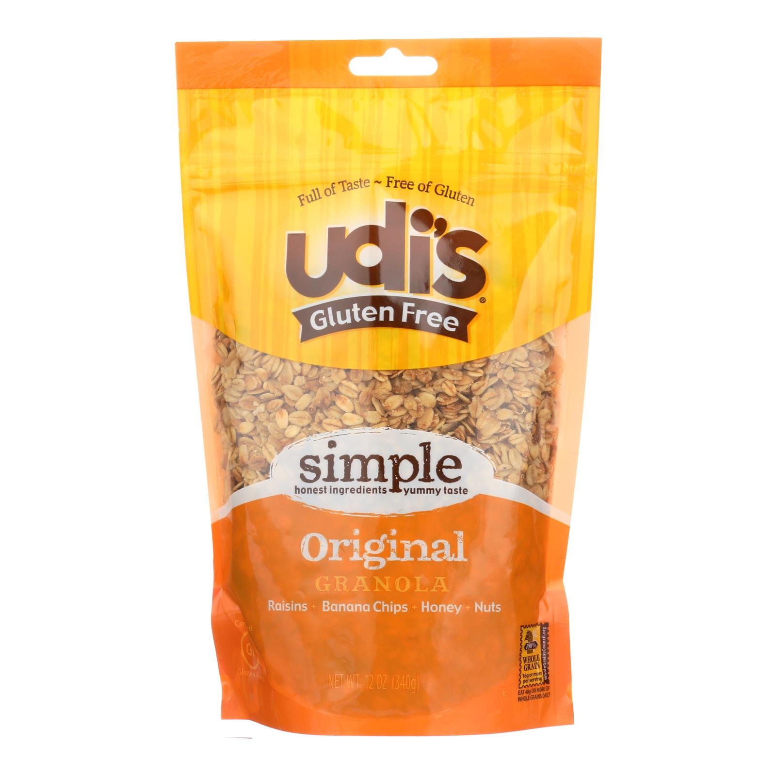 Udi's Original Granola  - Case Of 6 - 11 Oz - GreatEagleInc