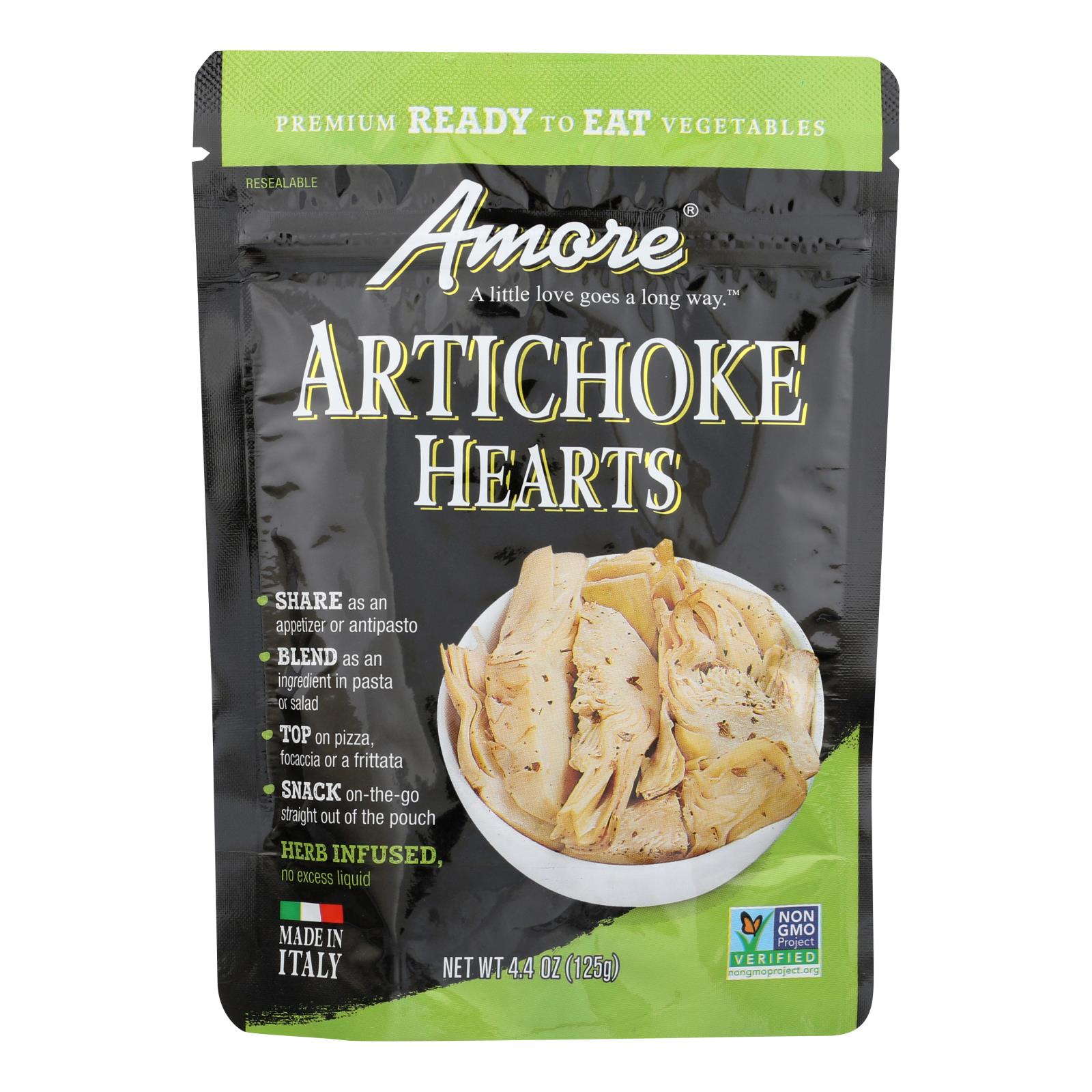 Amore Artichoke Hearts - Case Of 10 - 4.4 Oz - Home & Garden