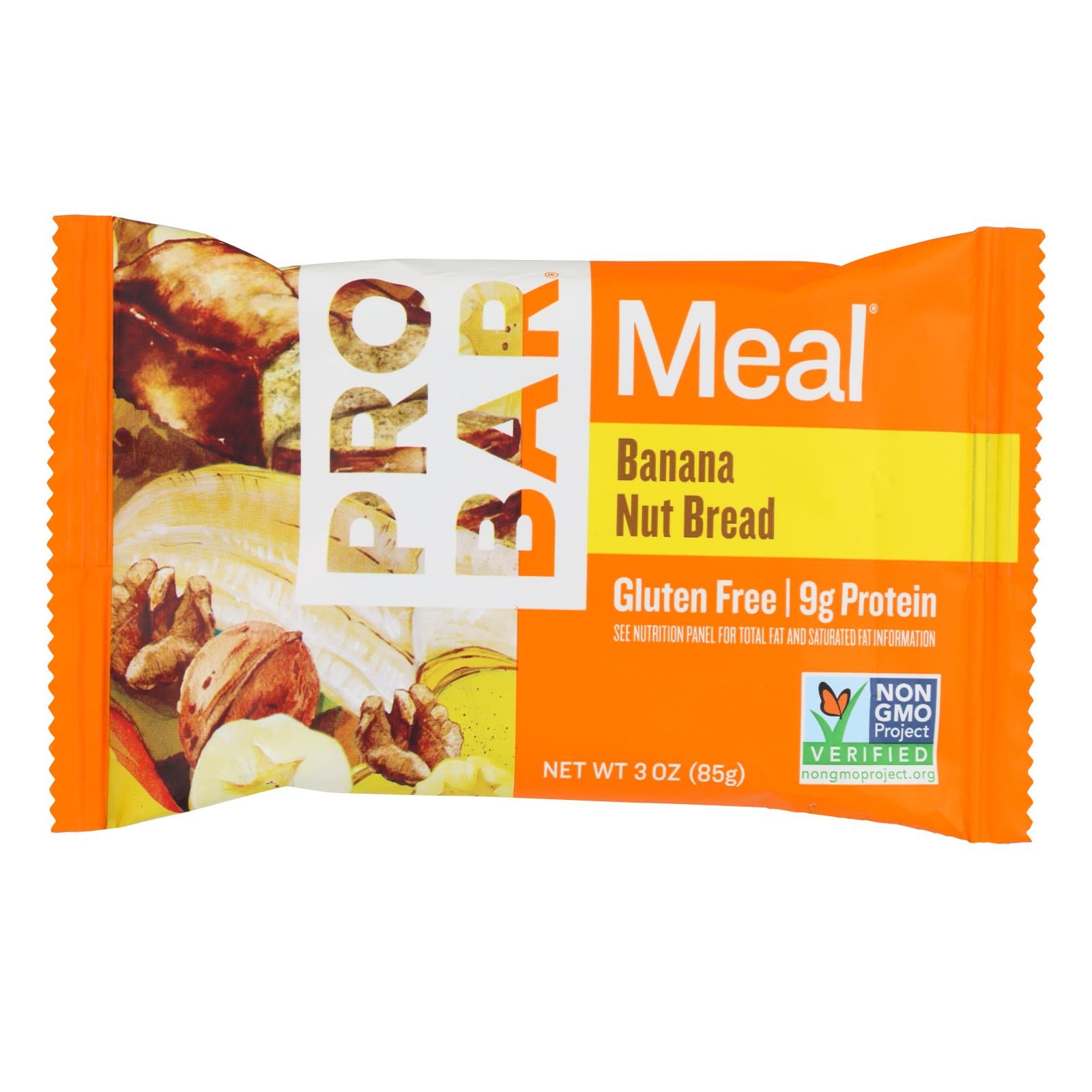 Probar Meal Bar, Banana Nut Bread  - Case Of 12 - 3 Oz - GreatEagleInc
