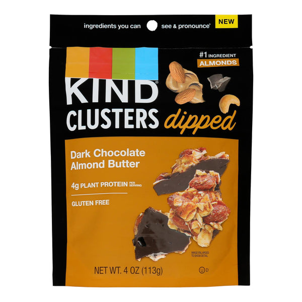 Kind - Clstr Dip Dkchoc Almond Butter - Case Of 8-4 Oz - GreatEagleInc