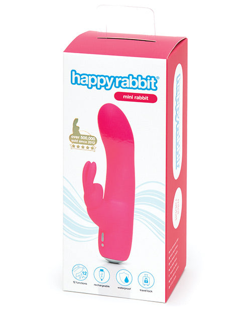 Happy Rabbit Mini Rabbit Rechargeable - Pink - GreatEagleInc