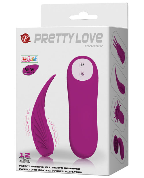 Pretty Love Archer Vibrator - Fuchsia - GreatEagleInc