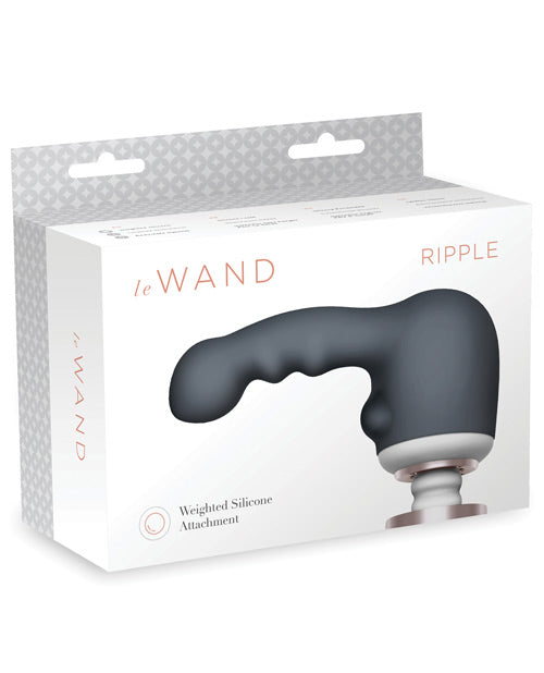 Le Wand Ripple Weighted Silicone Attachment Default Title
