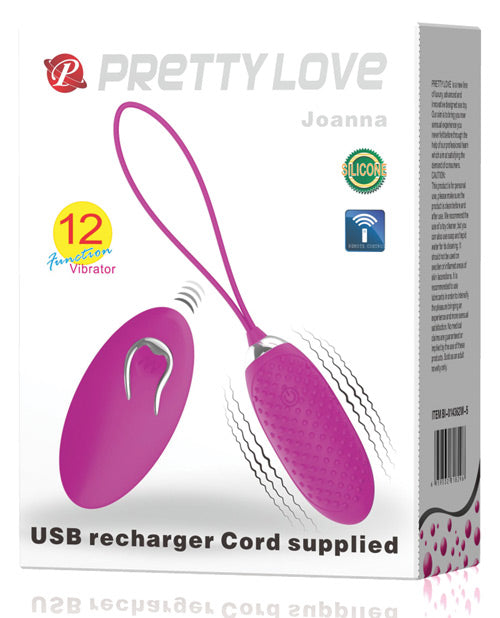Pretty Love Joanna Bullet Vibrator Purple Default Title
