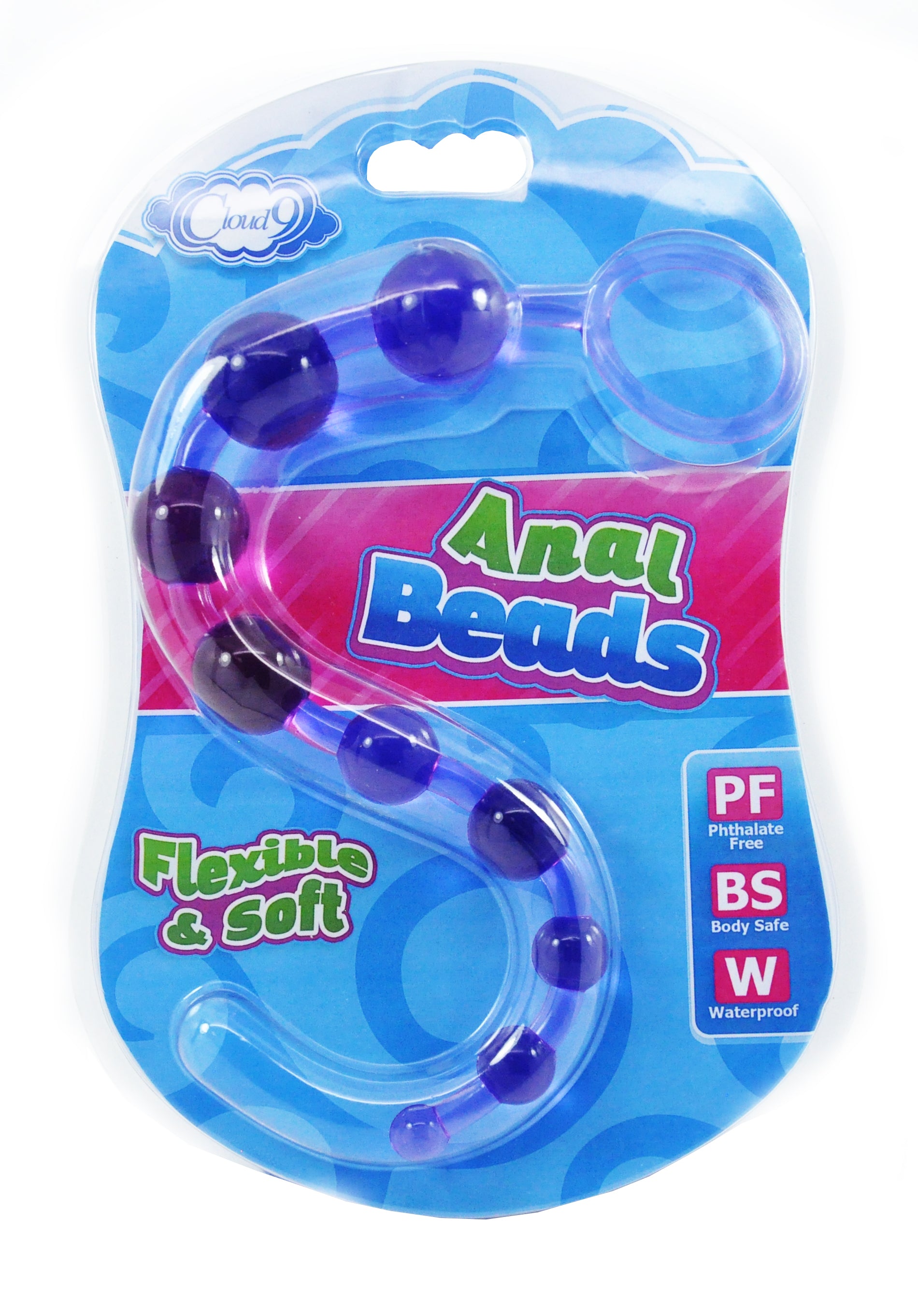 Cloud 9 Classic Anal Beads Purple Default Title