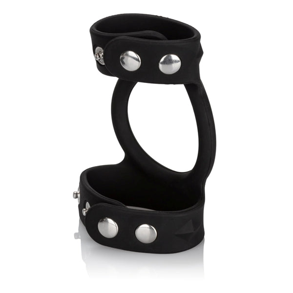 Tri Snap Cock & Ball Cage Silicone Default Title