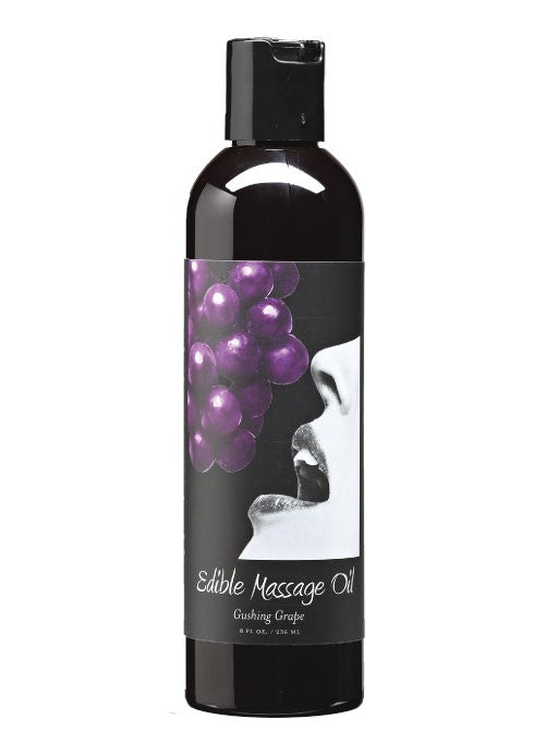 Massage Oil Edible Grape 8 Oz Default Title