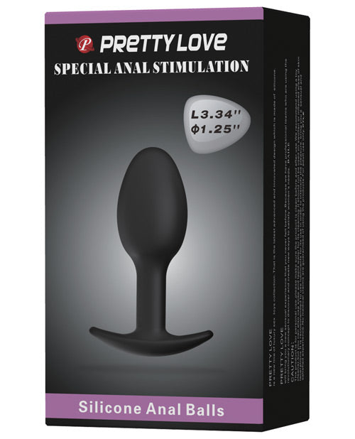 Pretty Love 3.34 Silicone Anal Plug " Default Title