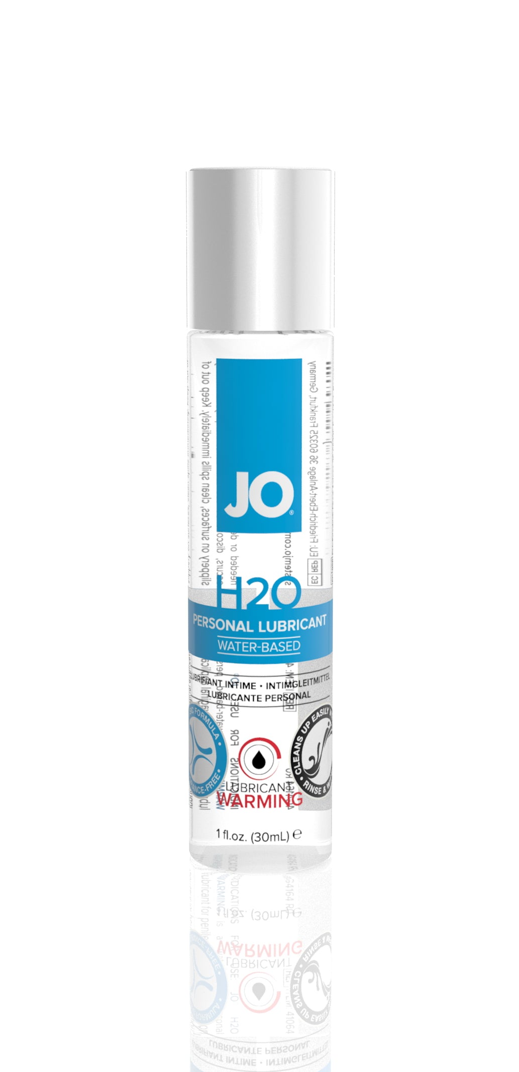 Jo H2o Warming Lubricant 1 Oz Default Title