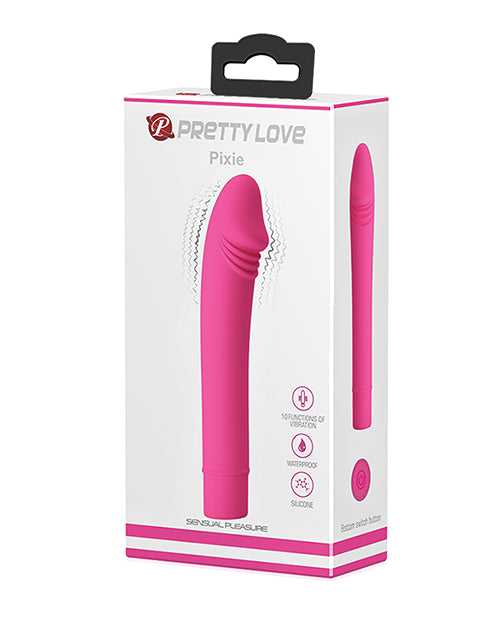 Pretty Love Pixie Silicone Mini - Pink - GreatEagleInc