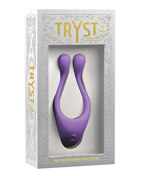 Tryst V2 Bendable Multi Erogenous Zone Massager W/ Remote